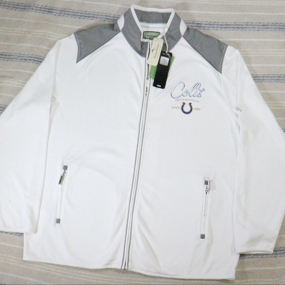 Indianapolis Colts TOMMY BAHAMA Zip Jacket NEW - Picture 4 of 8